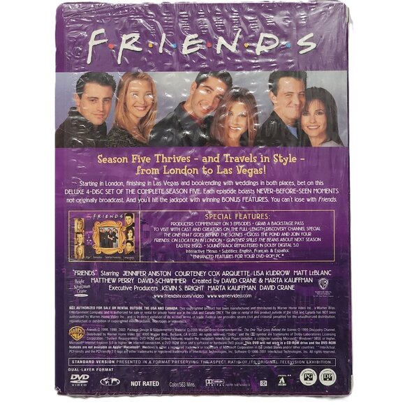 FRIENDS Complete Seasons 3, 4, 5, 8 and 9 DVD Sets - Picture 9 of 16